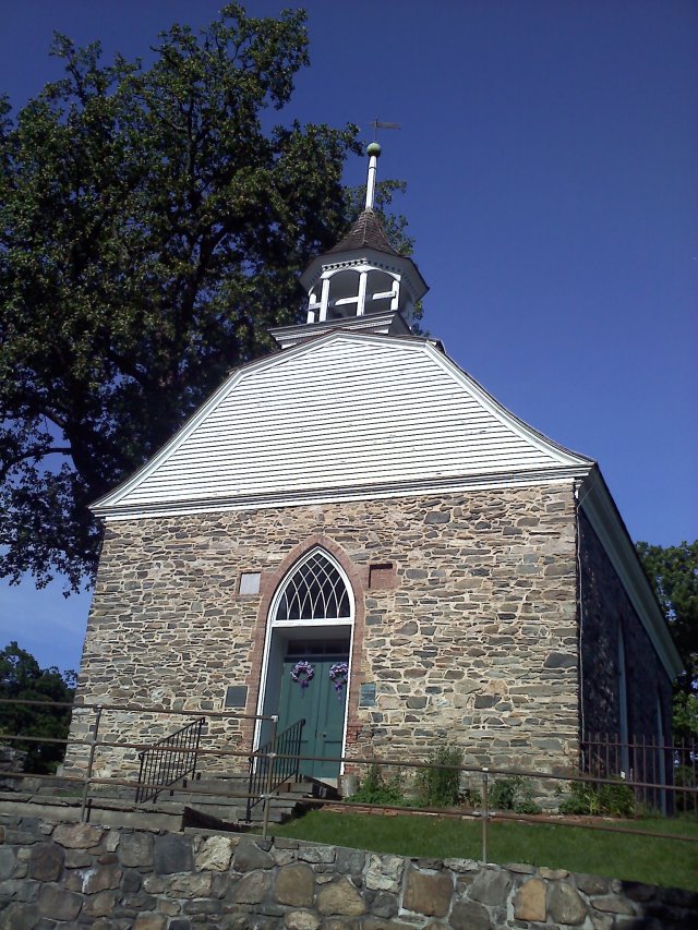 Dating from 1685, the Old Dutch Church, Sleepy Hollow, NY