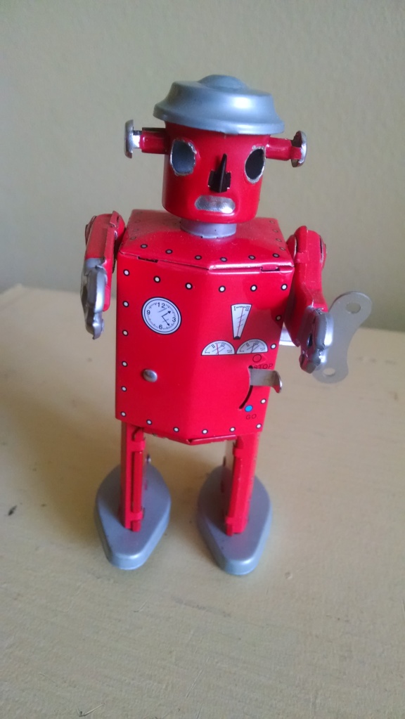I treasure my little robot, bought in Paris
