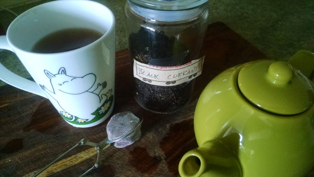 My daily pot of tea, usually at 4 or 5pm